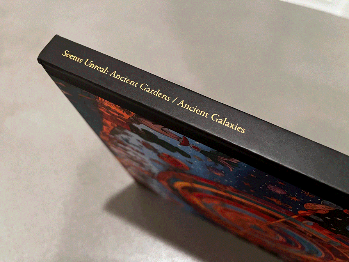 Under After • First test print of the Seems Unreal book