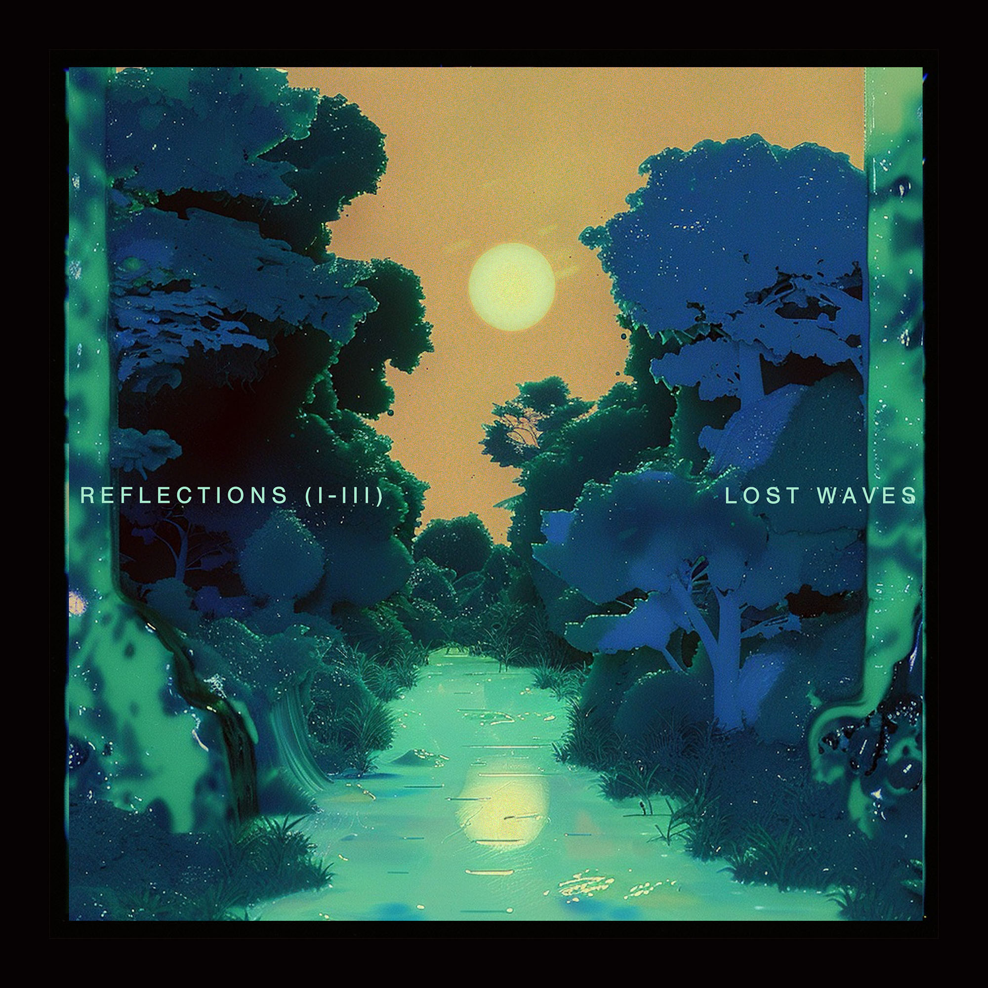 Under After • Cover design for Reflections (I–III), a new Lost Waves single