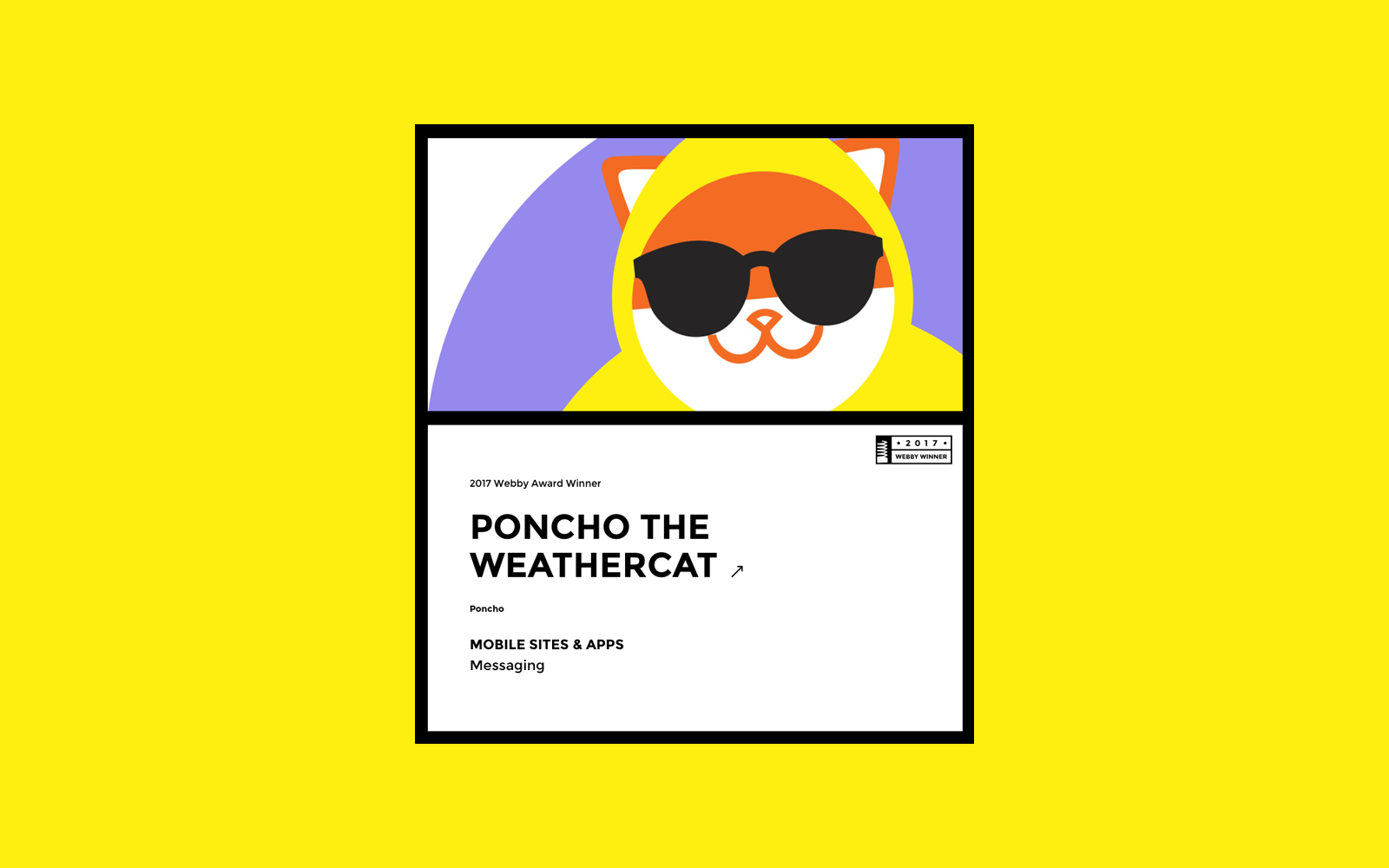 Poncho weather service typography and brand guidelines