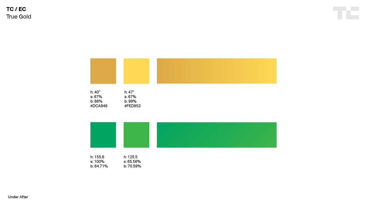 Extra Crunch comprehensive brand guidelines showing logo, typography, color, and iconography specifications
