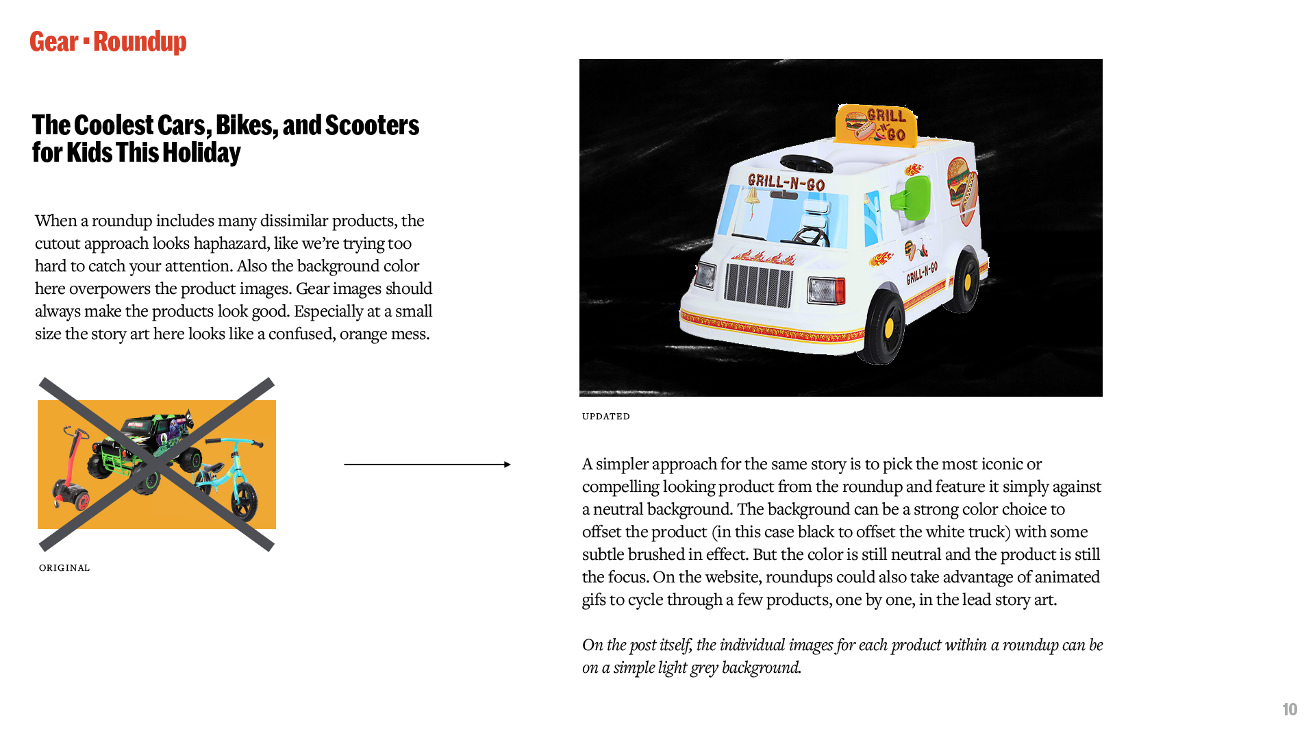 Fatherly art direction example 3