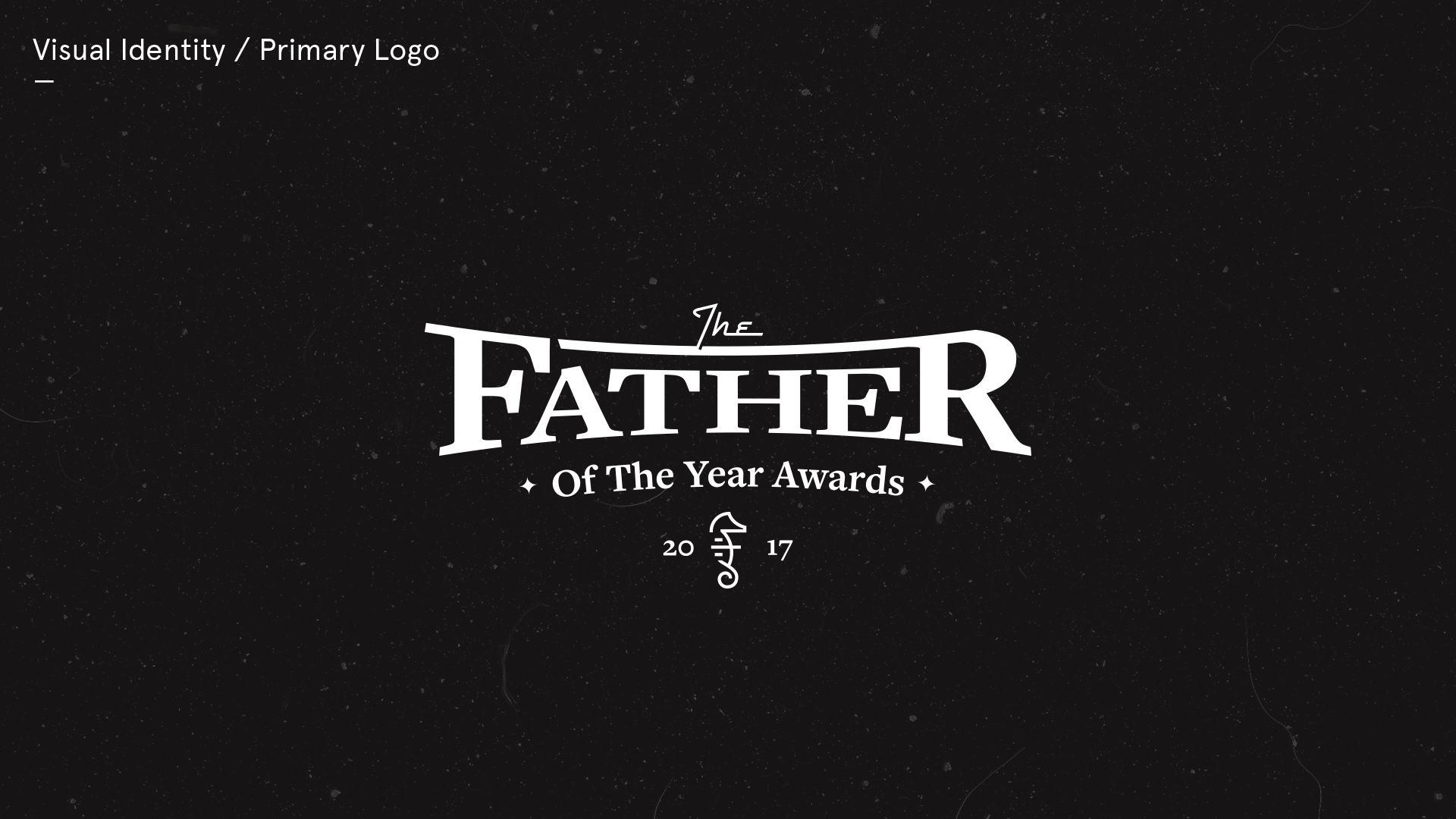 Father of the Year awards brand identity