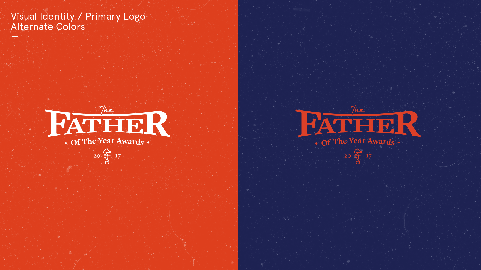Father of the Year brand materials