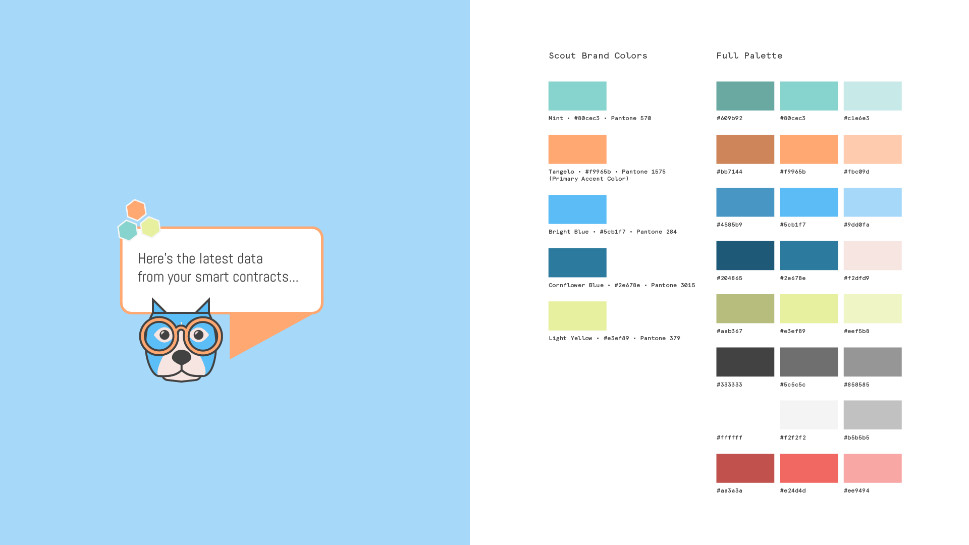 Ethereum blockchain data explorer complete brand identity system