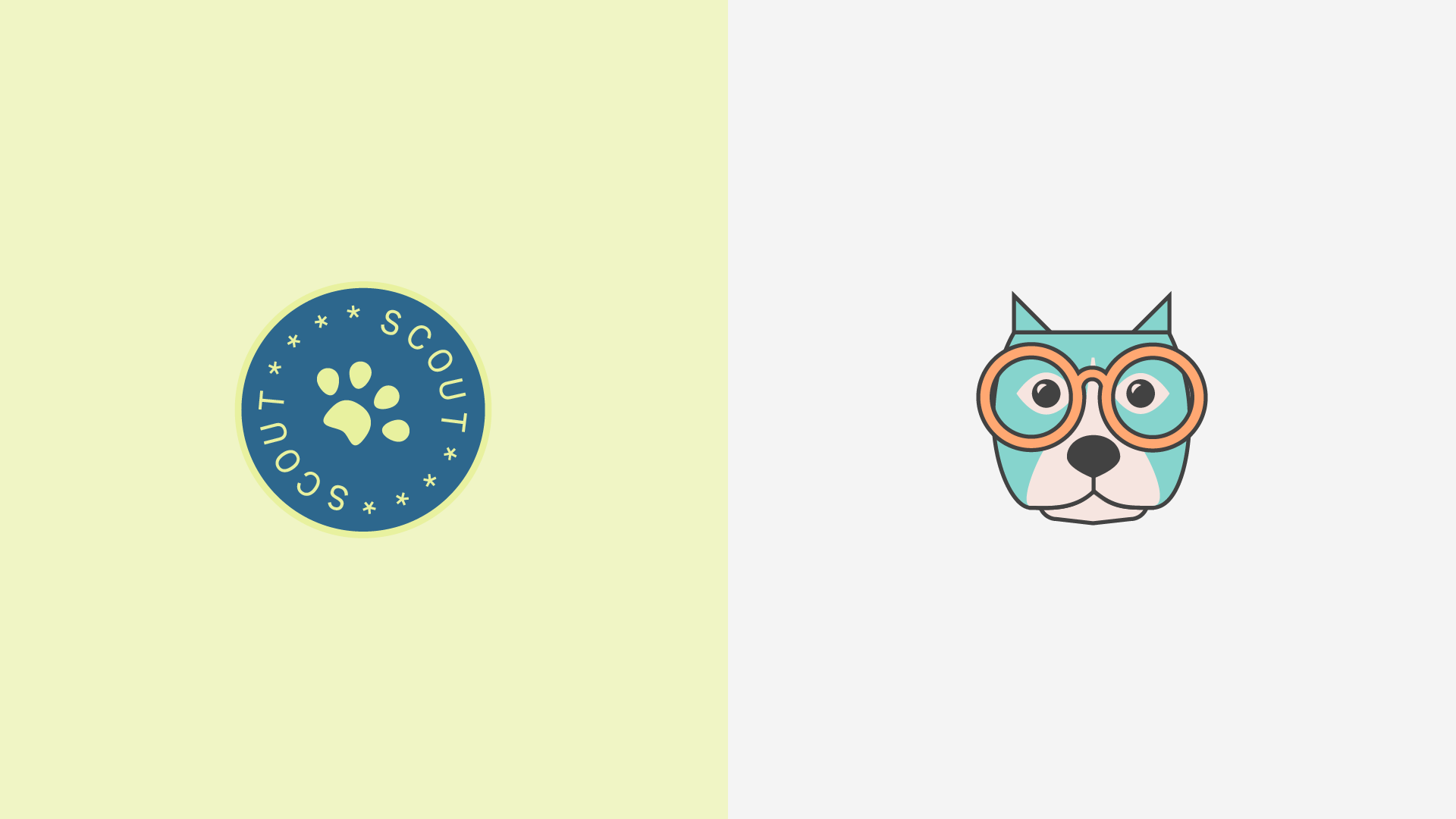 Under After • Renamed company from Supermax to Scout with dog mascot-driven brand identity
