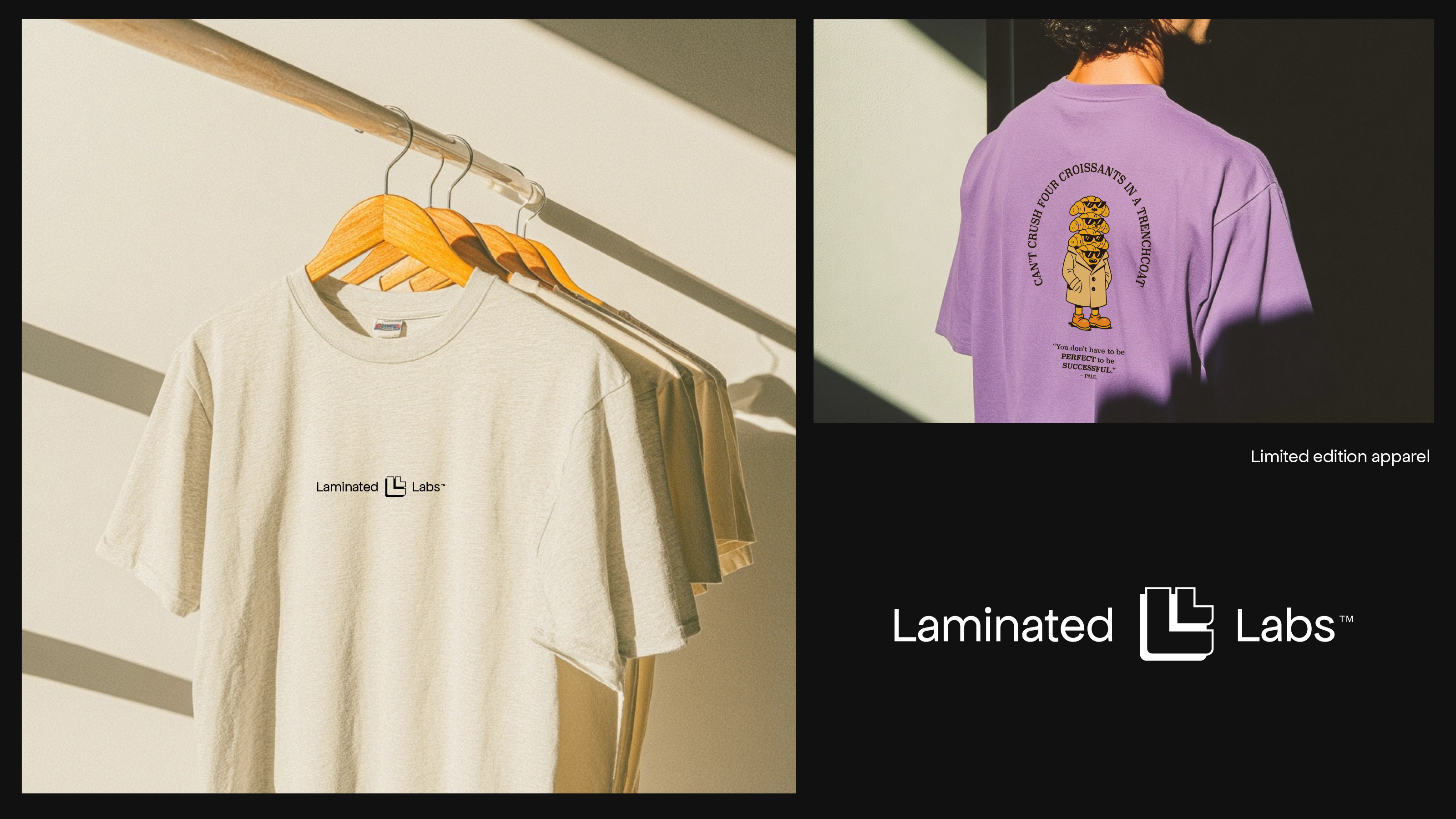 Laminated Labs apparel
