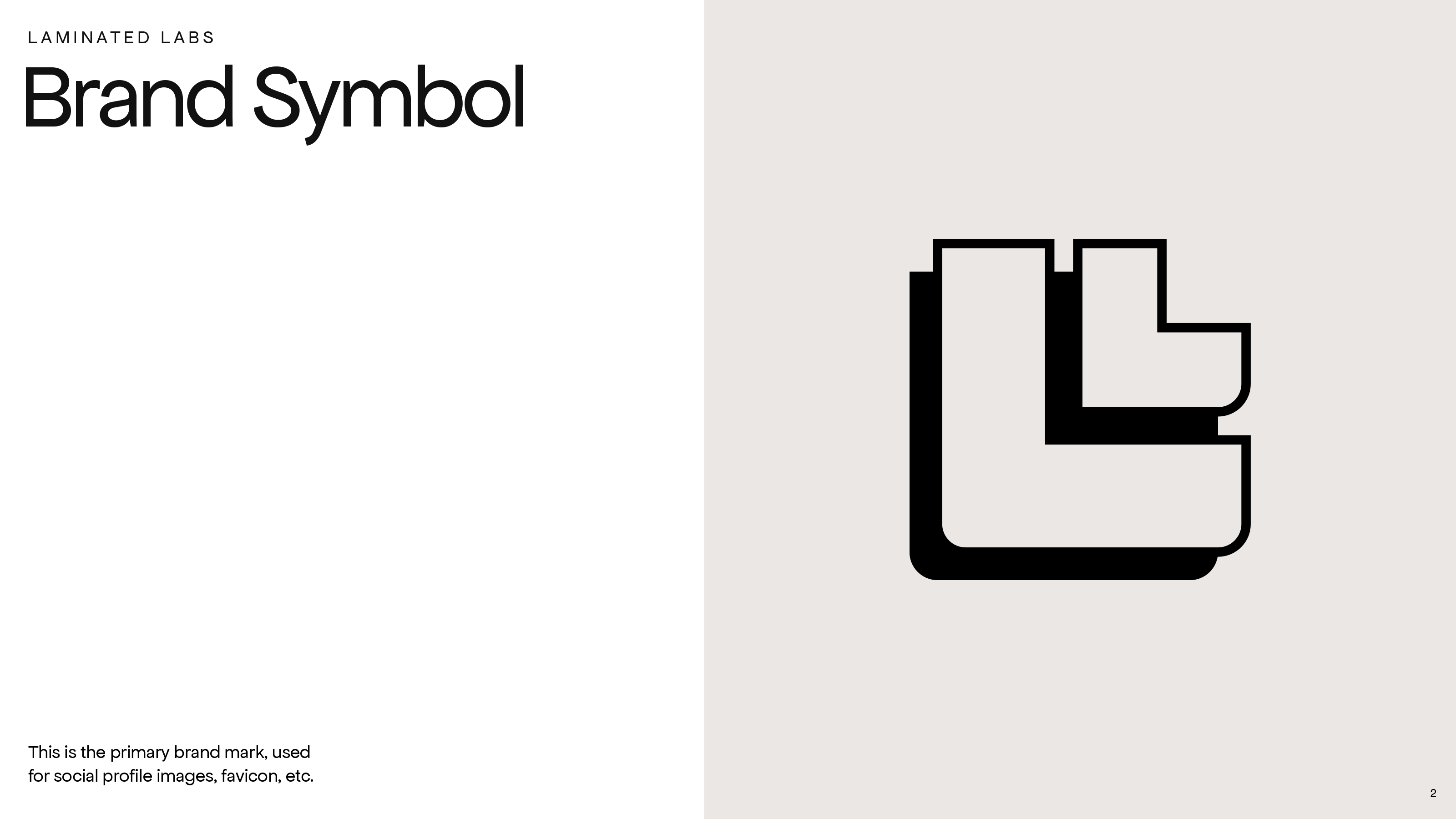 Laminated Labs brand symbol