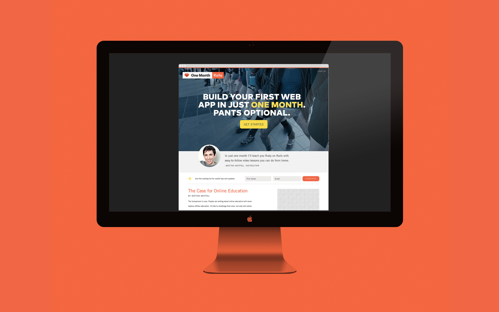One Month design by Under After