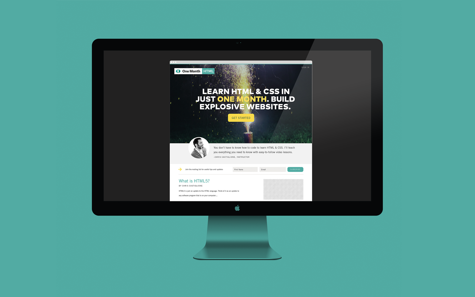 One Month design by Under After