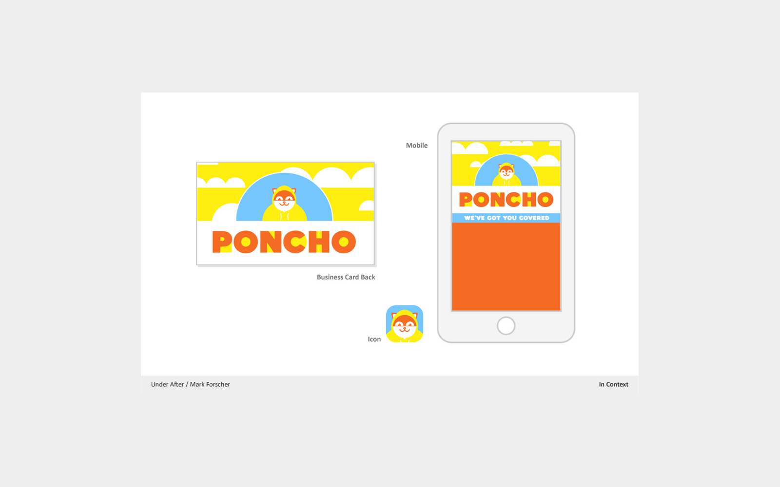 Poncho design by Under After