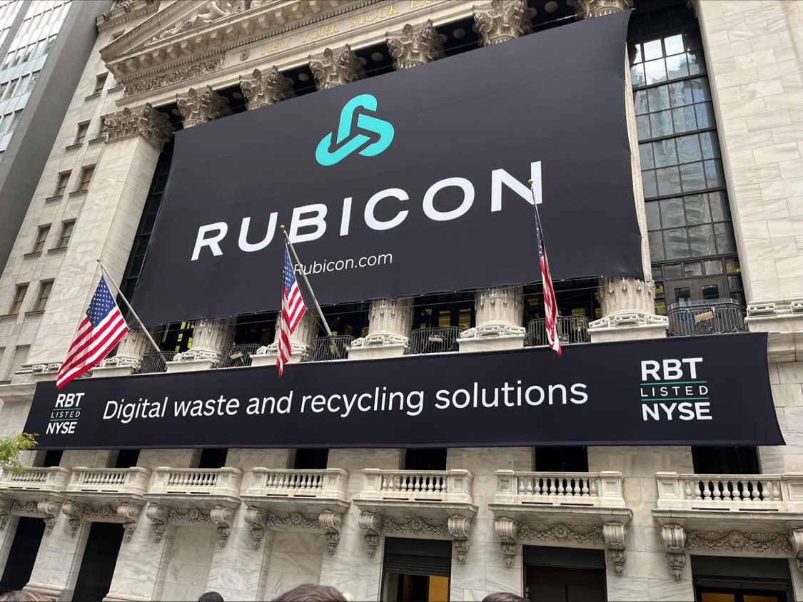 Rubicon Global NYSE listing ceremony